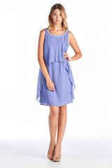 Women's Bead Detail Chiffon Dress Wisteria Dresses / Evening Dresses - Tophatter Daily Deals