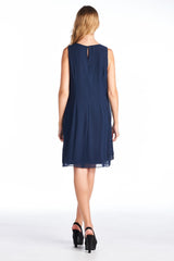 Women's Beaded Neckline Chiffon Dress Dresses / Evening Dresses - Tophatter Daily Deals