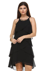 Women's Ruffled Chiffon Dress Dresses / Evening Dresses - Tophatter Daily Deals
