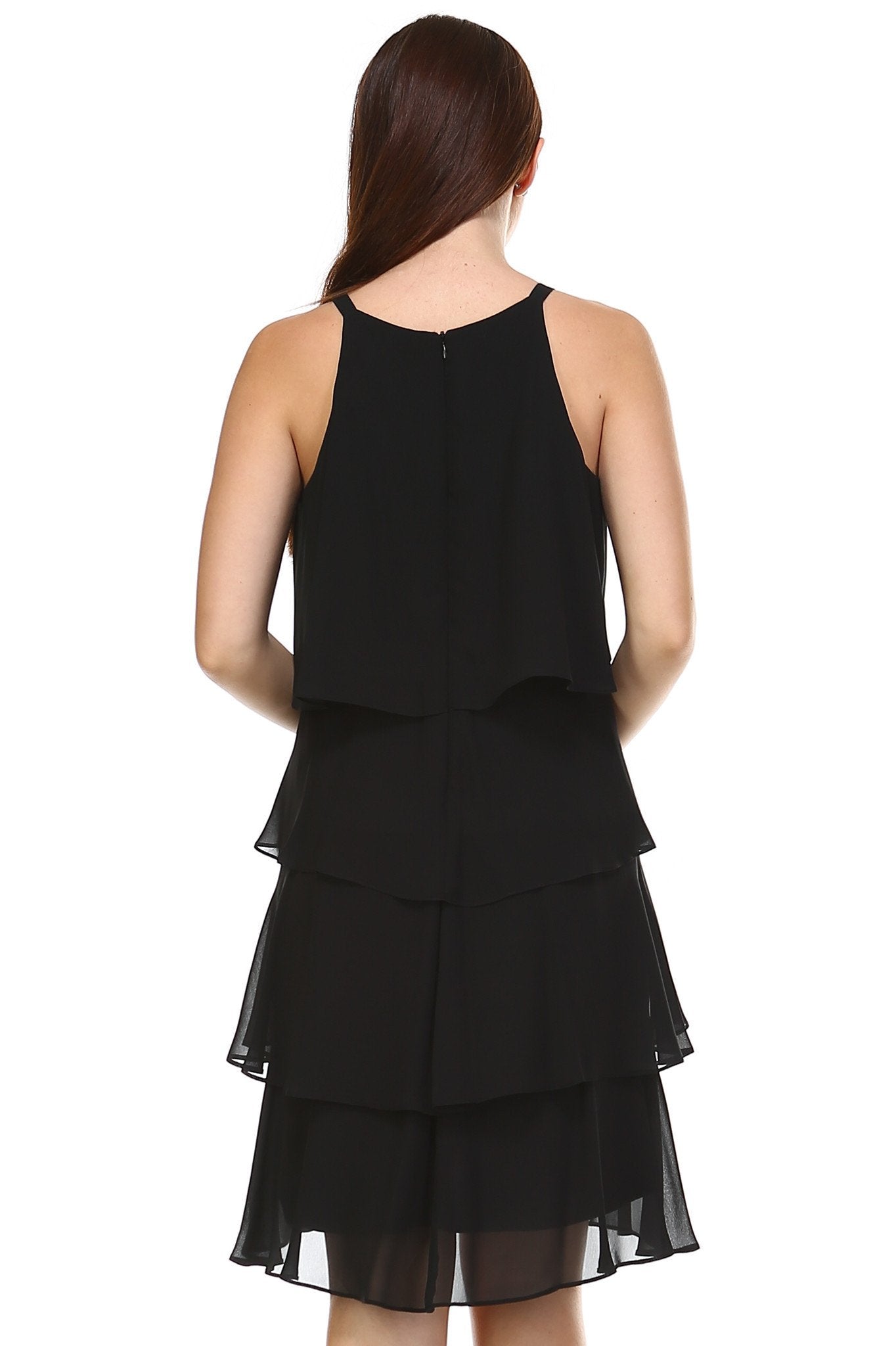 Women's Ruffled Chiffon Dress Dresses / Evening Dresses - Tophatter Daily Deals