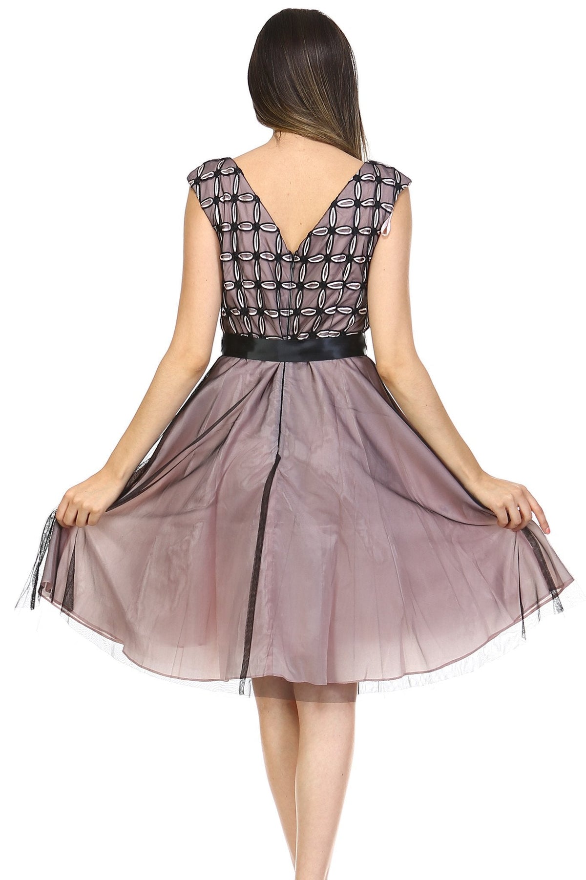 Women's A-Line Waist Tie Tulle Dress Dresses / Evening Dresses - Tophatter Daily Deals