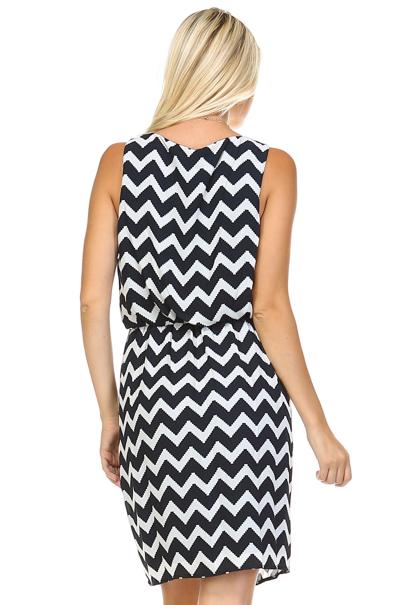 Women's Printed Dress with Side Pockets Dresses / Evening Gowns - Tophatter Daily Deals