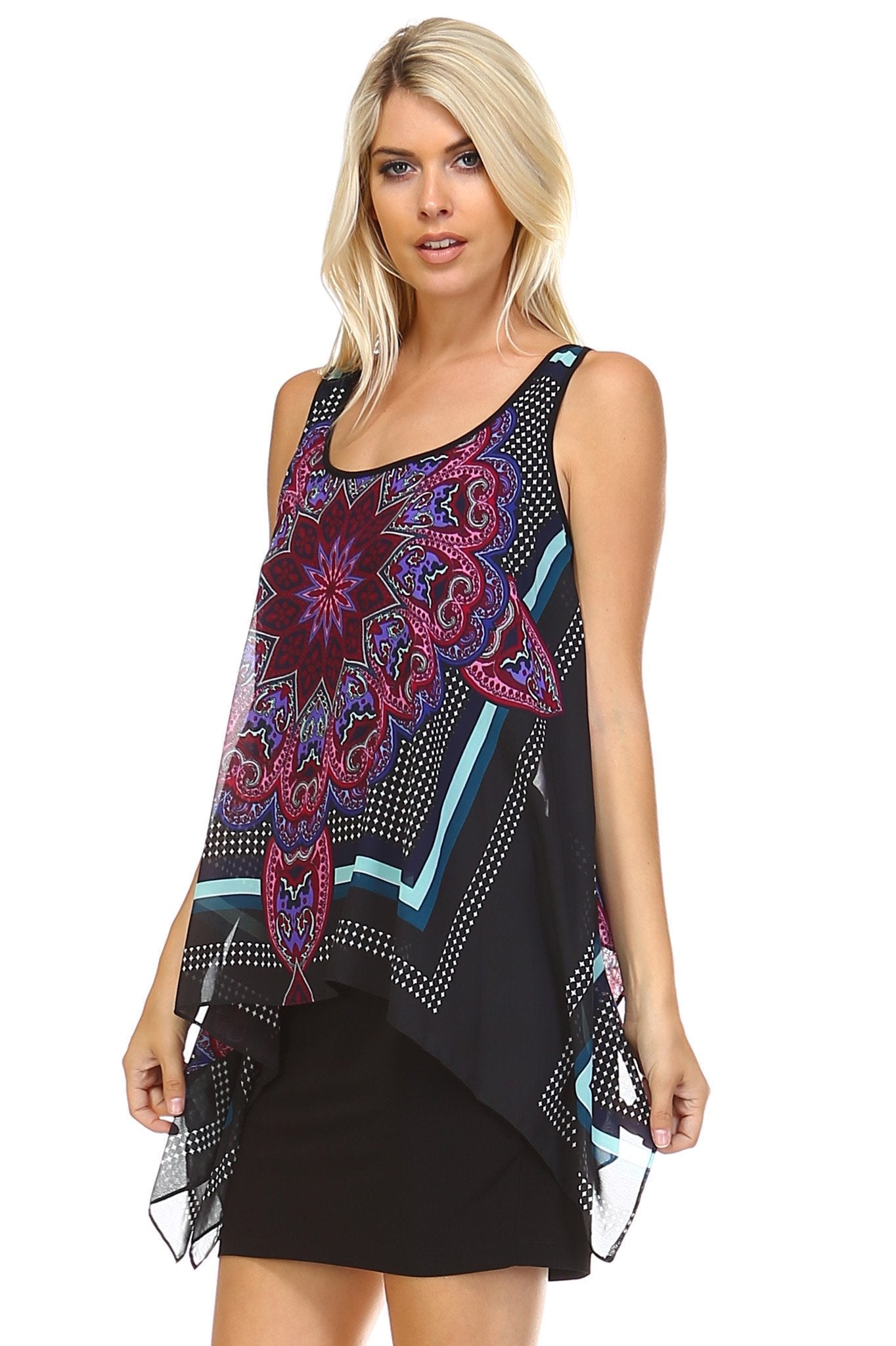 Women's Printed Chiffon Dress Dresses / Evening Dresses - Tophatter Daily Deals