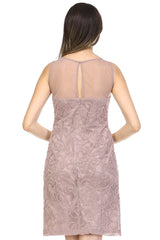 Women's Embroidered Textured Dress Dresses / Evening Dresses - Tophatter Daily Deals