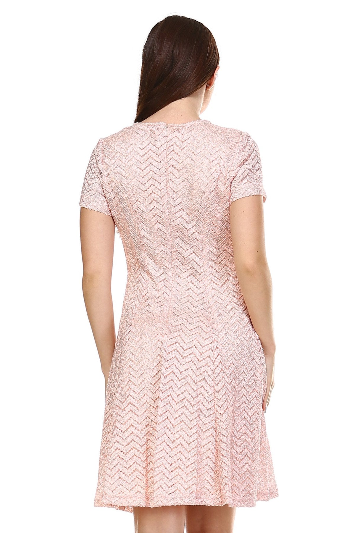 Women's Textured Knit A-Line Dress Dresses / Evening Dresses - Tophatter Daily Deals