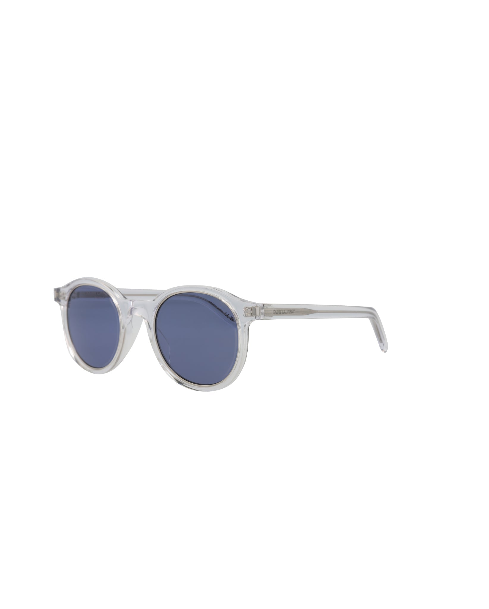Saint Laurent Round-Frame Acetate Sunglasses Sunglasses - Tophatter Daily Deals
