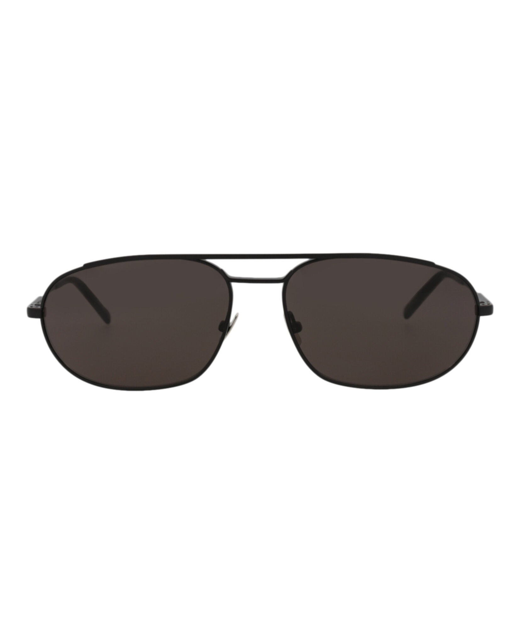 Saint Laurent Round-Frame Metal Sunglasses Sunglasses - Tophatter Daily Deals