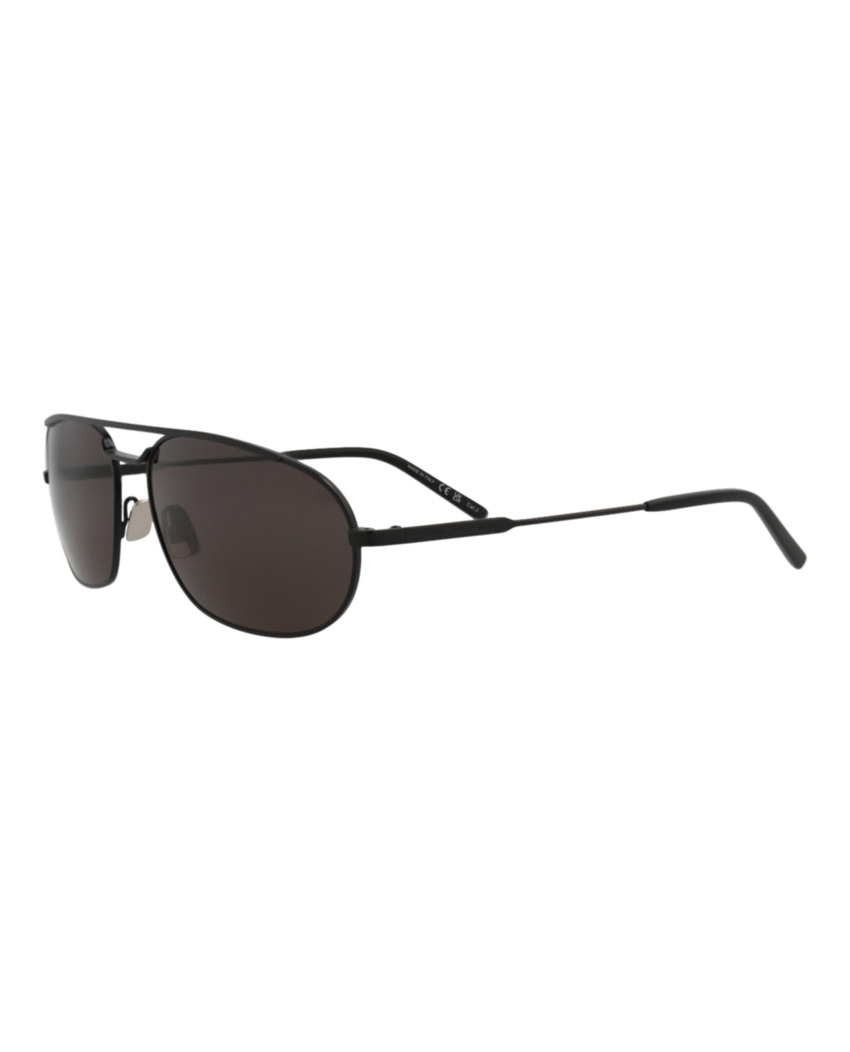 Saint Laurent Round-Frame Metal Sunglasses Sunglasses - Tophatter Daily Deals