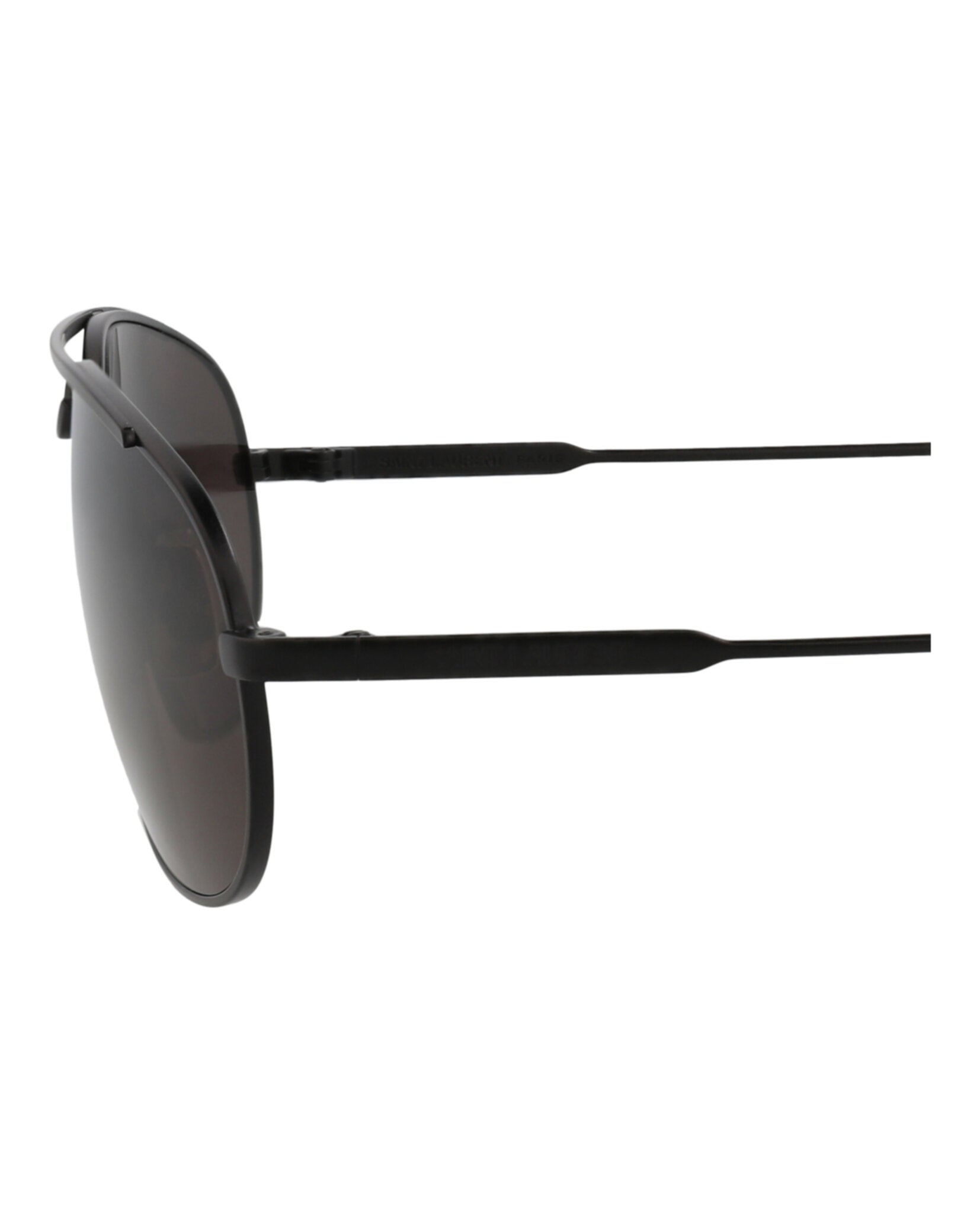 Saint Laurent Round-Frame Metal Sunglasses Sunglasses - Tophatter Daily Deals