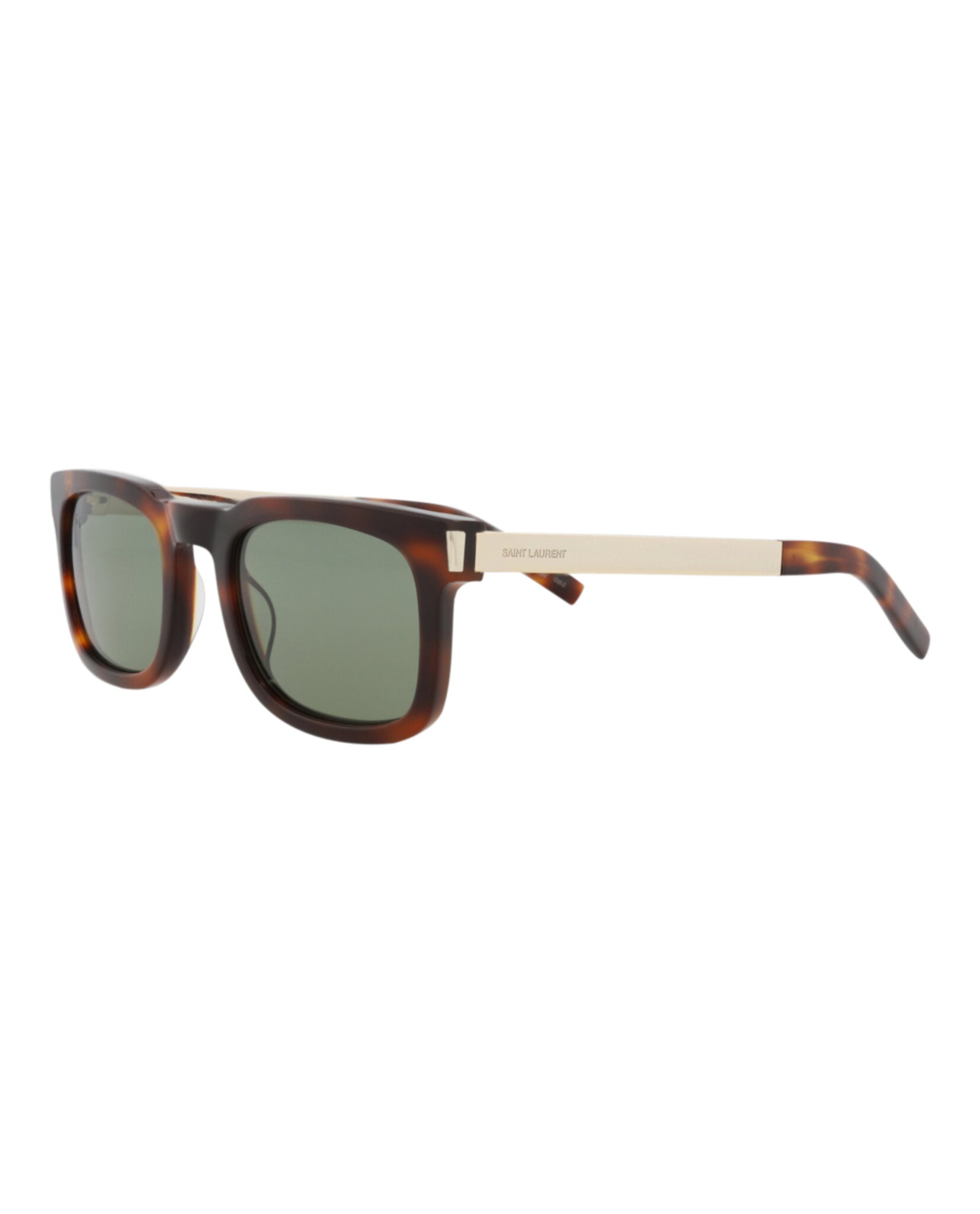 Saint Laurent Square-Frame Recycled Acetate Sunglasses Sunglasses - Tophatter Daily Deals