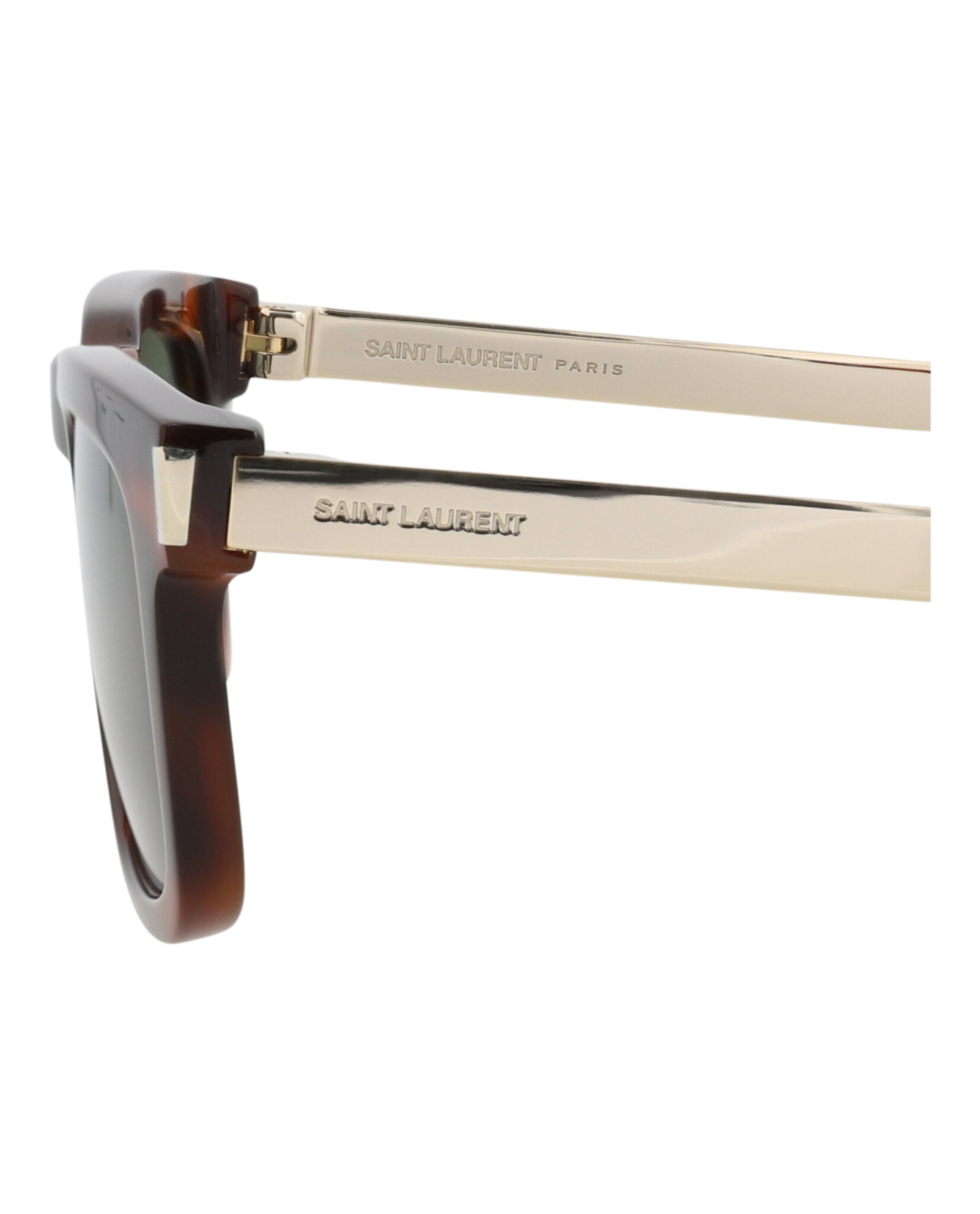 Saint Laurent Square-Frame Recycled Acetate Sunglasses Sunglasses - Tophatter Daily Deals
