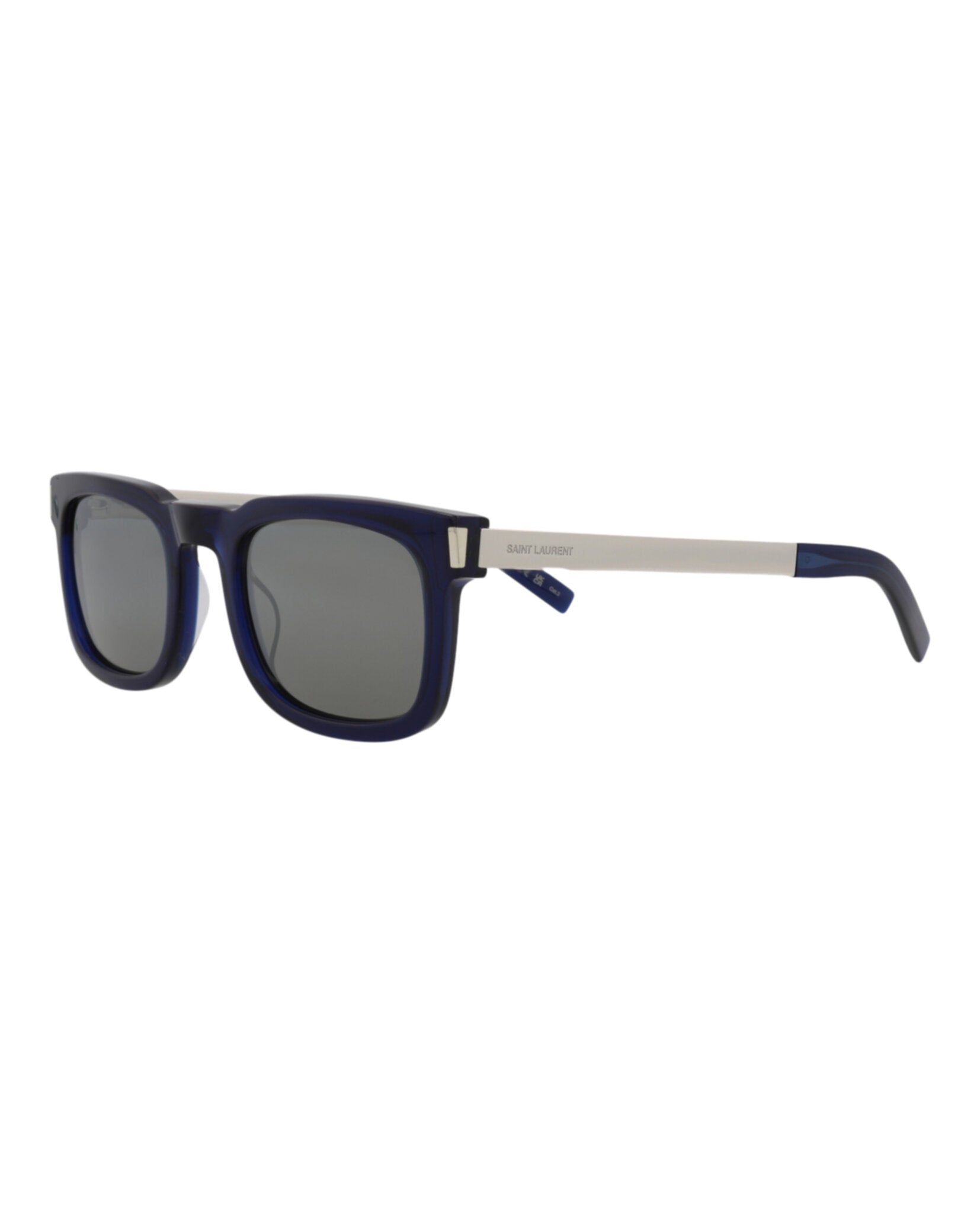 Saint Laurent Square-Frame Recycled Acetate Sunglasses Sunglasses - Tophatter Daily Deals