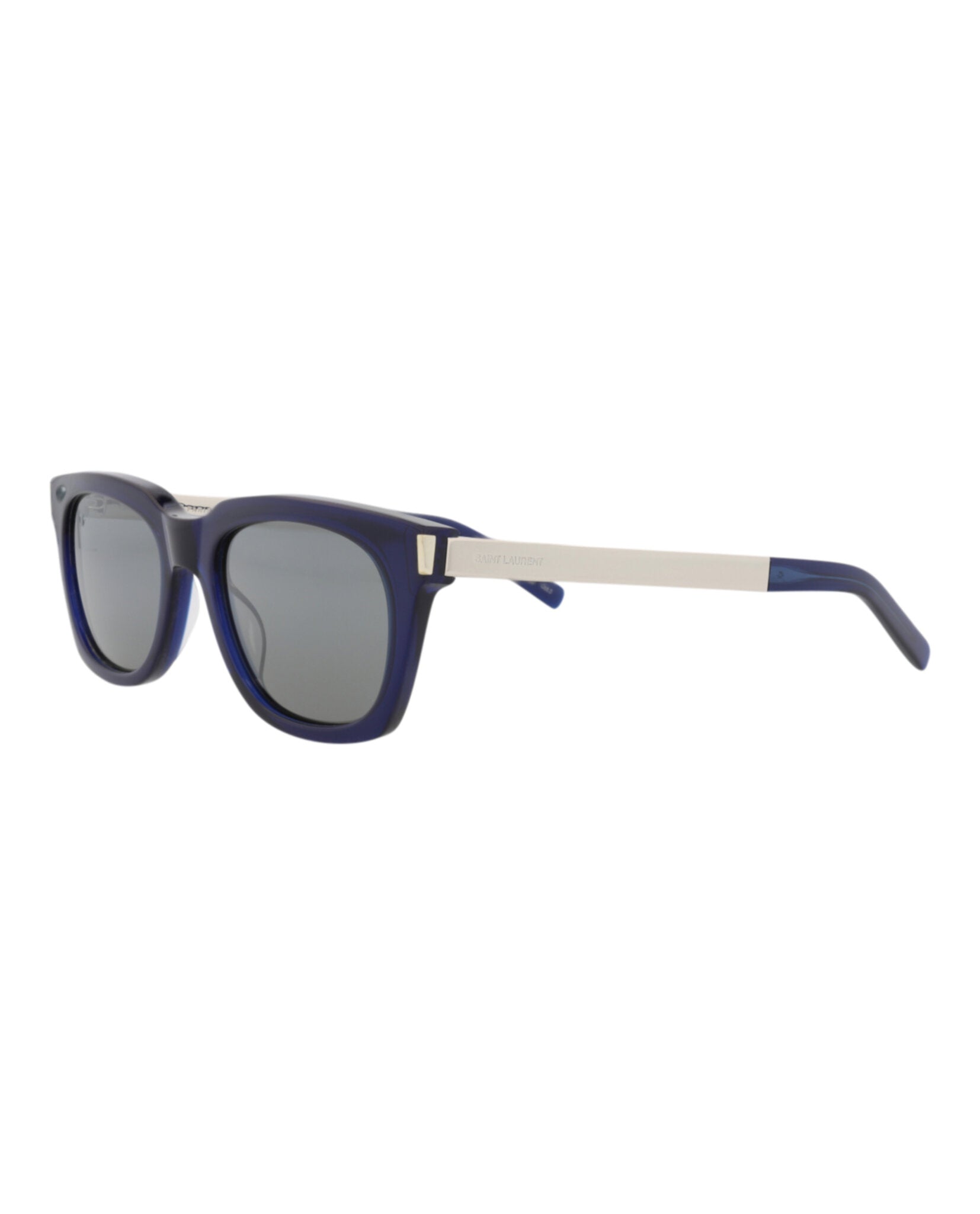 Saint Laurent Square-Frame Recycled Acetate Sunglasses Sunglasses - Tophatter Daily Deals