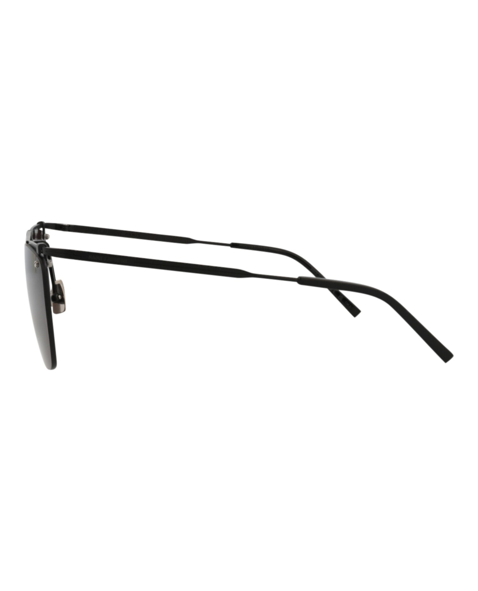 Saint Laurent Aviator-Frame Metal Sunglasses Sunglasses - Tophatter Daily Deals