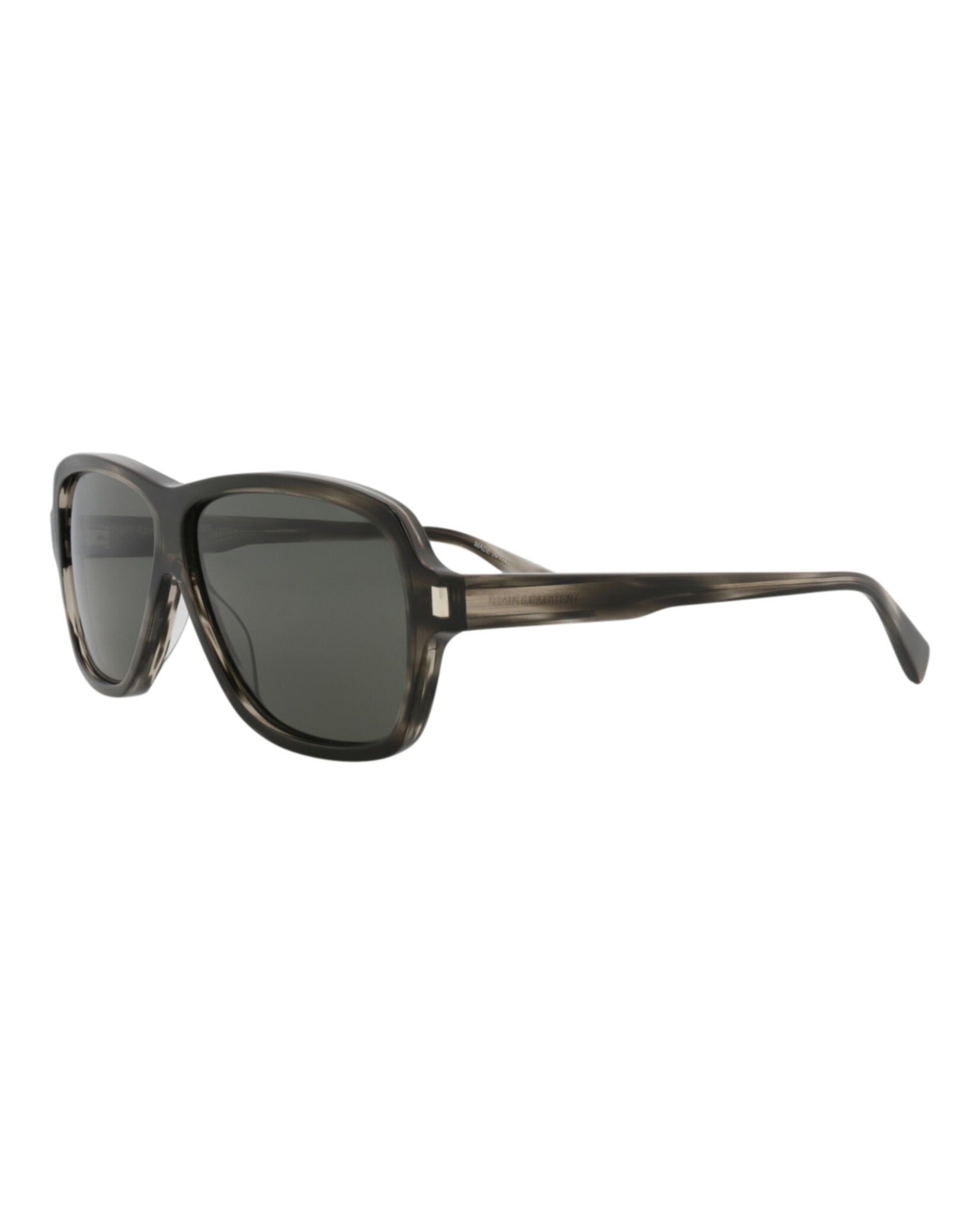 Saint Laurent Aviator-Frame Recycled Acetate Sunglasses Sunglasses - Tophatter Daily Deals