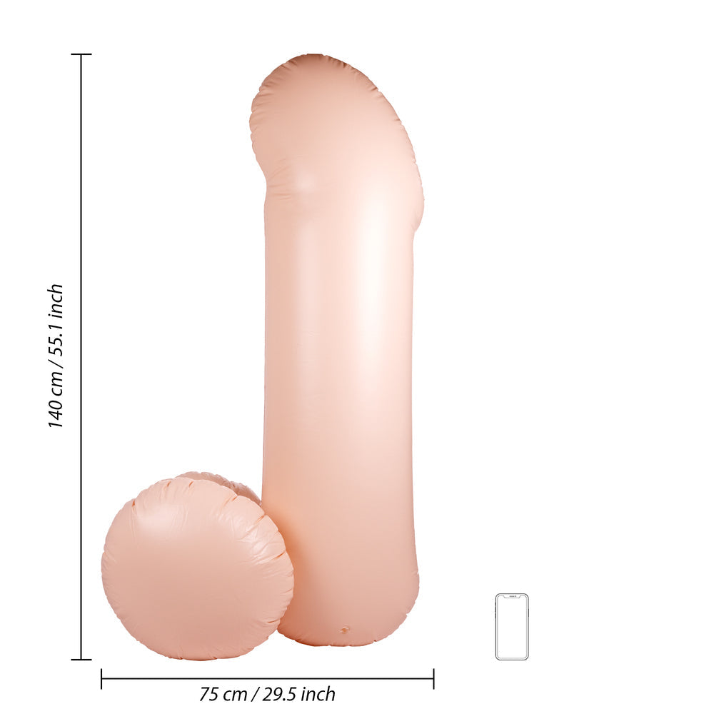 Blow Up Dick 55 Inch – Waterproof Giant Inflatable Toy > Novelties > Party Supplies - Tophatter Daily Deals