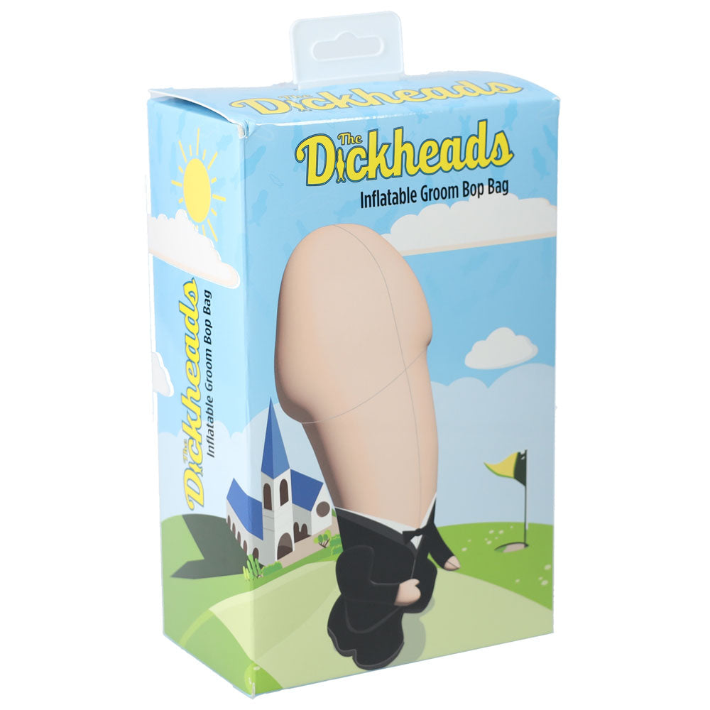 S-Line The Dickheads Groom Bop Bag – Durable Inflatable Stress-Relief Toy > Novelties > Party Supplies - Tophatter Daily Deals