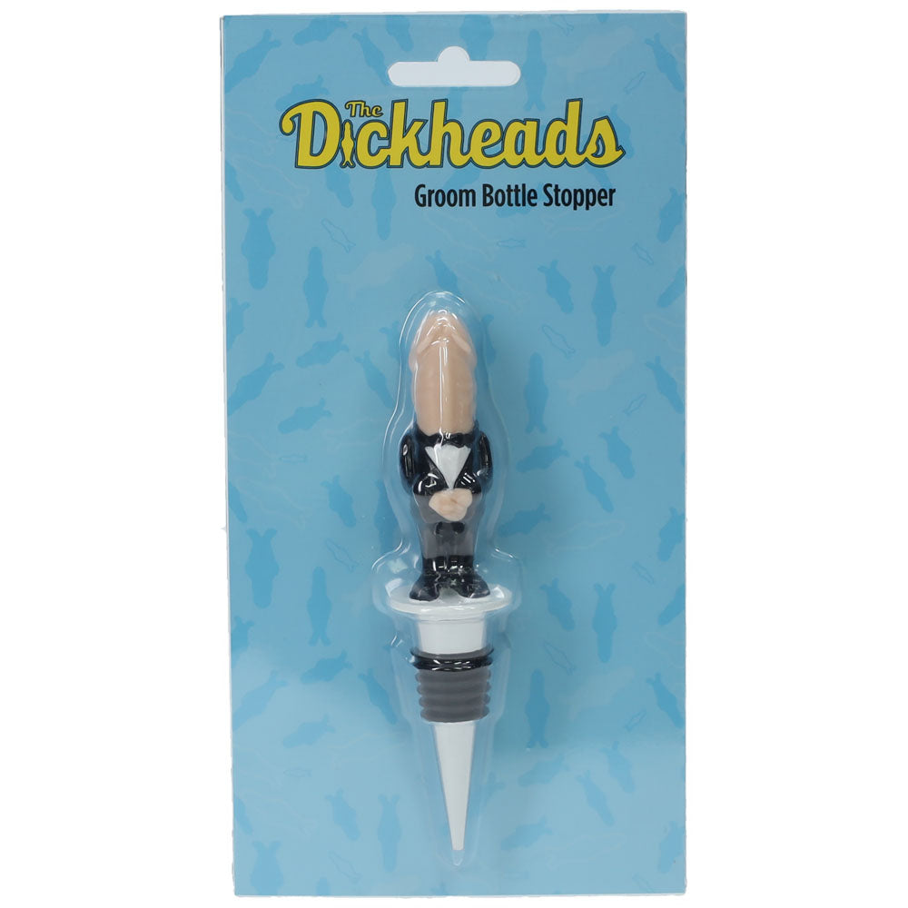 S-Line The Dickheads Groom Bottle Stopper – Functional Barware Accessory > Novelties > Party Supplies - Tophatter Daily Deals