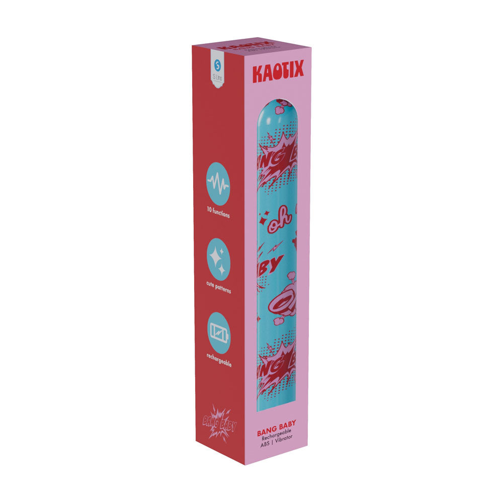 S-Line Kaotix Bang Baby – USB Rechargeable 17.8 cm Vibrator > Vibrators > Standard Vibrators - Tophatter Daily Deals
