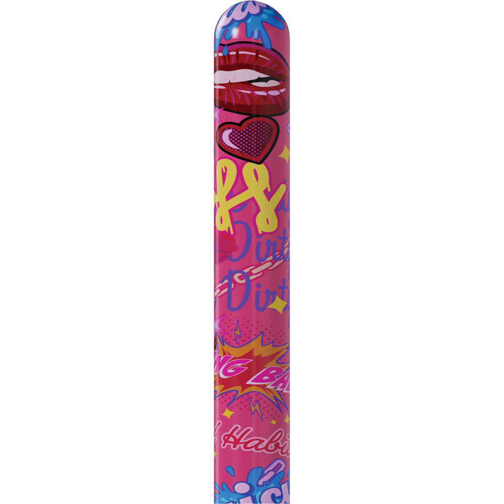 S-Line Kaotix Pop Art – USB Rechargeable 17.8 cm Vibrator > Vibrators > Standard Vibrators - Tophatter Daily Deals