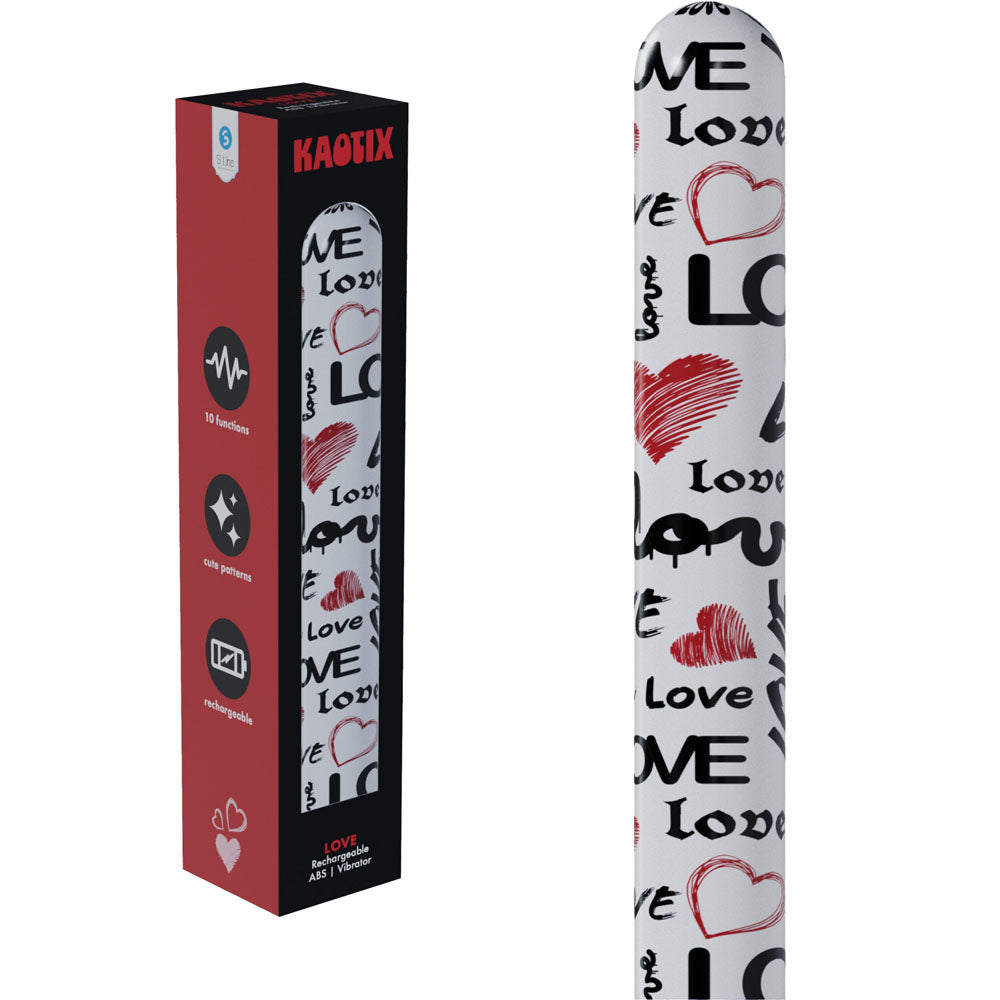 S-Line Kaotix Love (USB Rechargeable) – 17.8 cm Vibrator > Vibrators > Standard Vibrators - Tophatter Daily Deals
