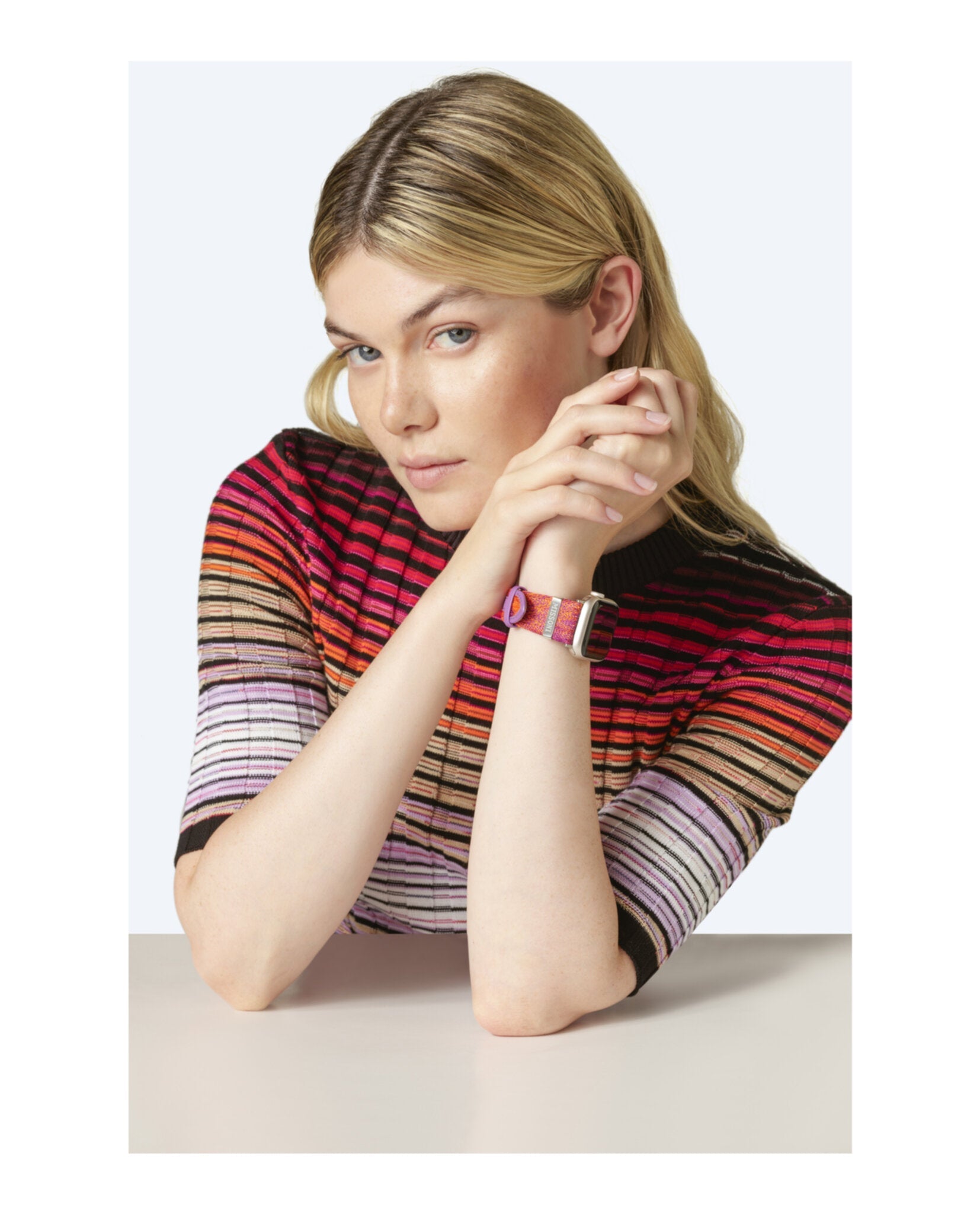Missoni Fabric Apple Watch® Strap Watches - Tophatter Daily Deals