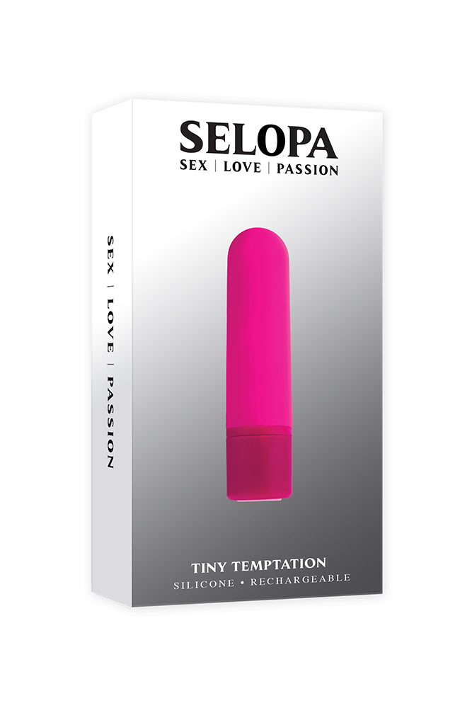 Selopa - Tiny Temptation Bullet Vibrator - Pink Sex Toy - Tophatter Daily Deals