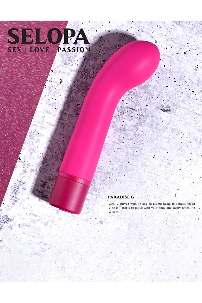 Selopa - Paradise G - G-Spot Vibrator - Pink Sex Toy - Tophatter Daily Deals