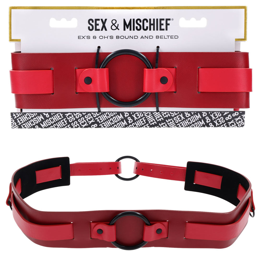 S&M Exs & Ohs Bound and Belted Adjustable Belt 31-42.5 Inches > Bondage Gear > Rope - Tophatter Daily Deals