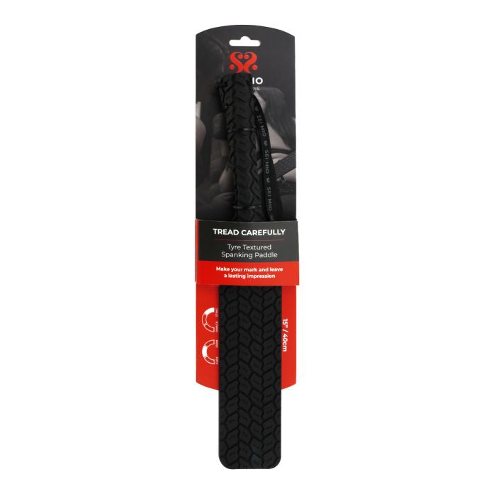 Tyre Paddle Large Black - Double-Sided Vegan Spanking Tool > Bondage Gear > Paddles - Tophatter Daily Deals