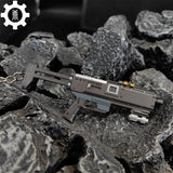 Tiny SMG-37 Defender Submachine Gun Model Metal Keychain - Tophatter Daily Deals