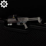 Tiny SMG-37 Defender Submachine Gun Model Metal Keychain - Tophatter Daily Deals