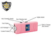 Streetwise Mini Keychain Stun Gun Flashlight Pink SMACK 6,000,000 Volt SD-StunGun - Tophatter Daily Deals