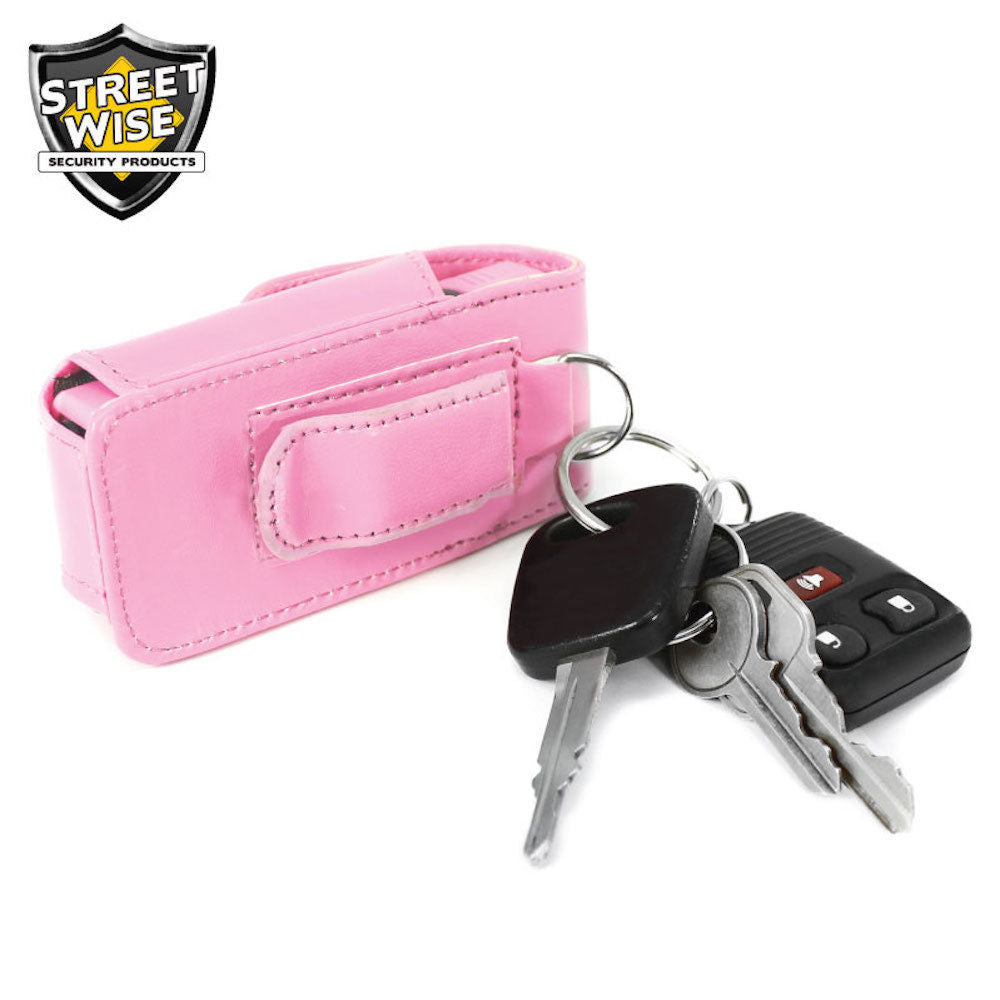 Streetwise Mini Keychain Stun Gun Flashlight Pink SMACK 6,000,000 Volt SD-StunGun - Tophatter Daily Deals