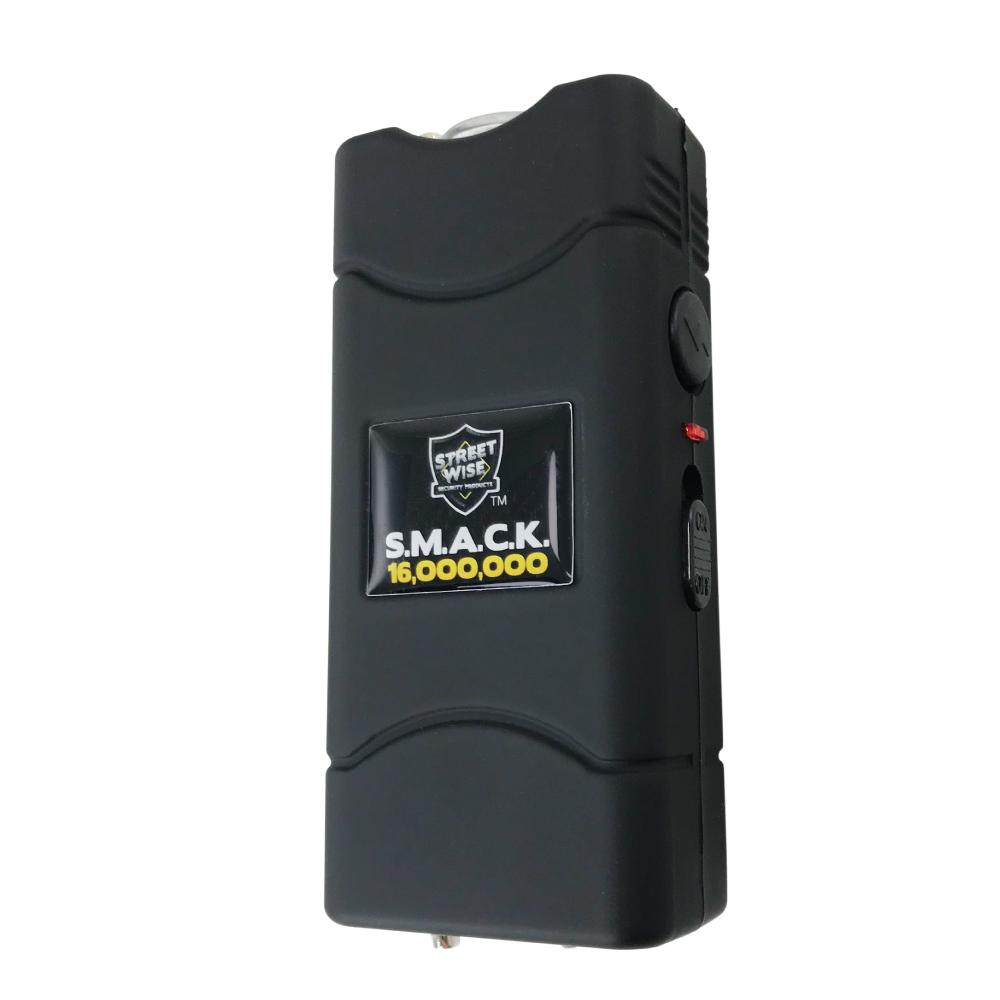 SMACK 16,000,000* Stun Gun Black Stun Gun - Tophatter Daily Deals