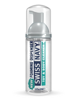 Swiss Navy Toy and Body Cleaner Foaming Dispenser 1.6 oz Clear Bottle > Essentials > Toy Cleaners - Tophatter Daily Deals