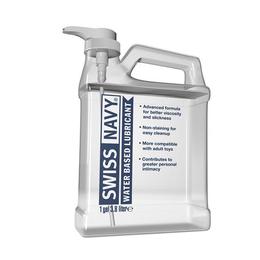 Swiss Navy Water Based Lubricant 1 Gallon 3.8 Liters > Lube > Water Based - Tophatter Daily Deals