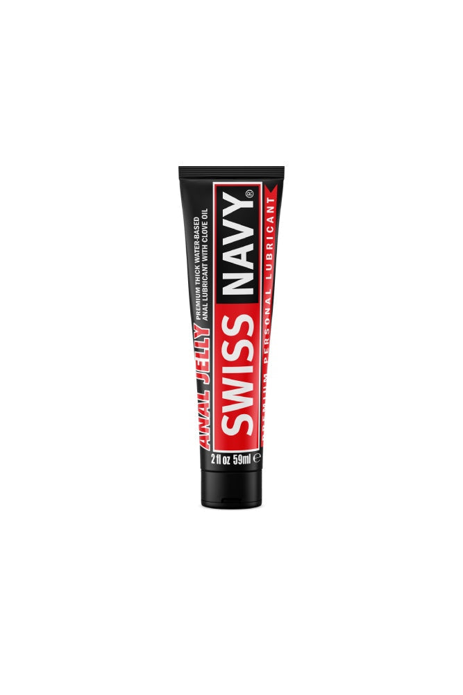 Swiss Navy - Premium Water-Based Anal Jelly with Clove Oil 2oz Liquid - Tophatter Daily Deals