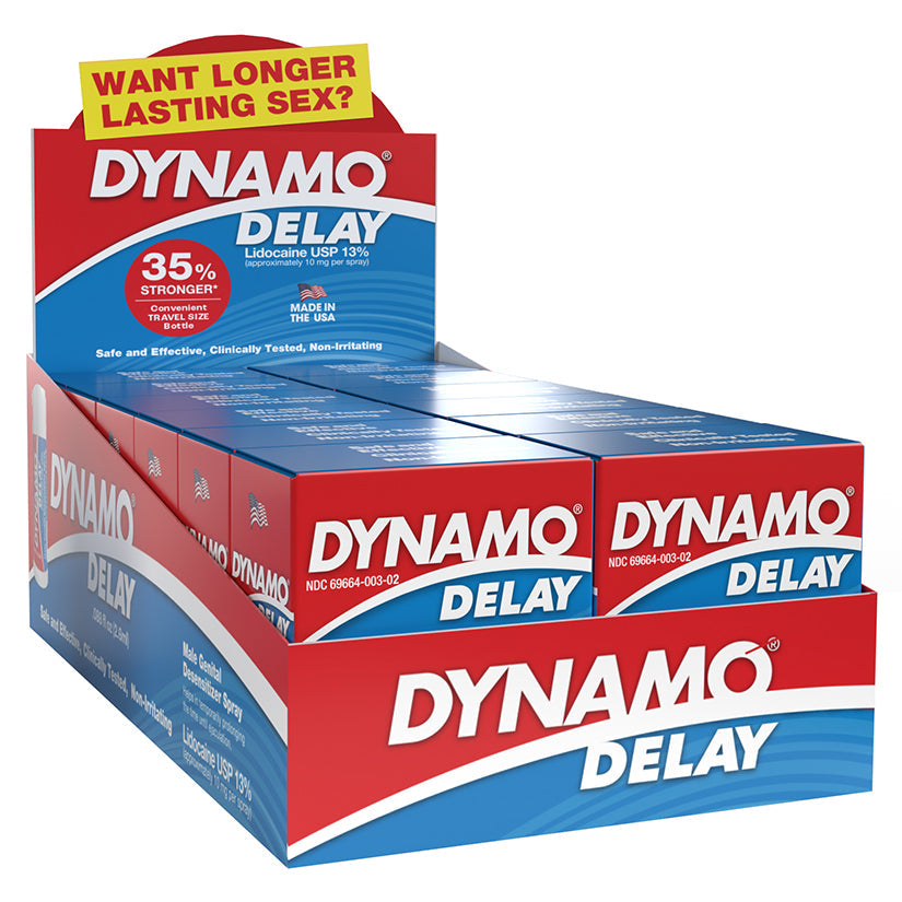 Dynamo Delay to Go in POP Box 12pcs - Tophatter Daily Deals