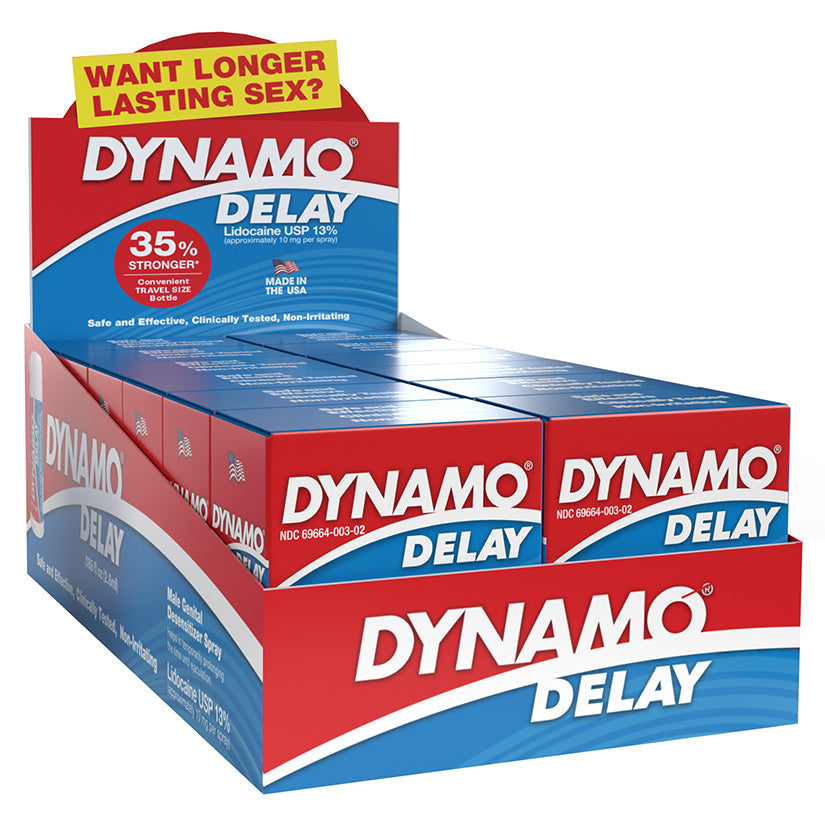 Dynamo Delay to Go in POP Box 12pcs - Tophatter Daily Deals