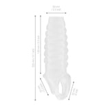 Sono No.21 Dong Sleeve – Comfortable Stimulating Sleeve > Sex Toys For Men > Penis Sleeves - Tophatter Daily Deals