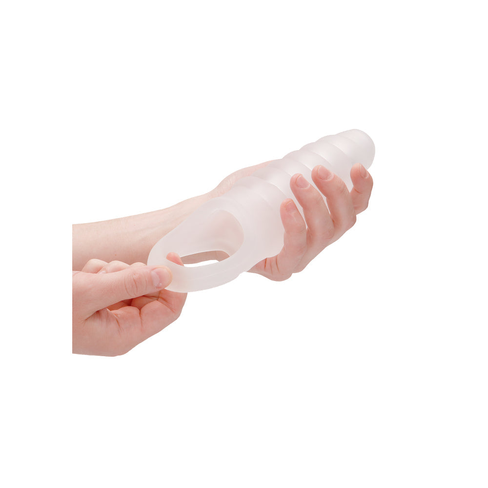 Sono No.21 Dong Sleeve – Comfortable Stimulating Sleeve > Sex Toys For Men > Penis Sleeves - Tophatter Daily Deals