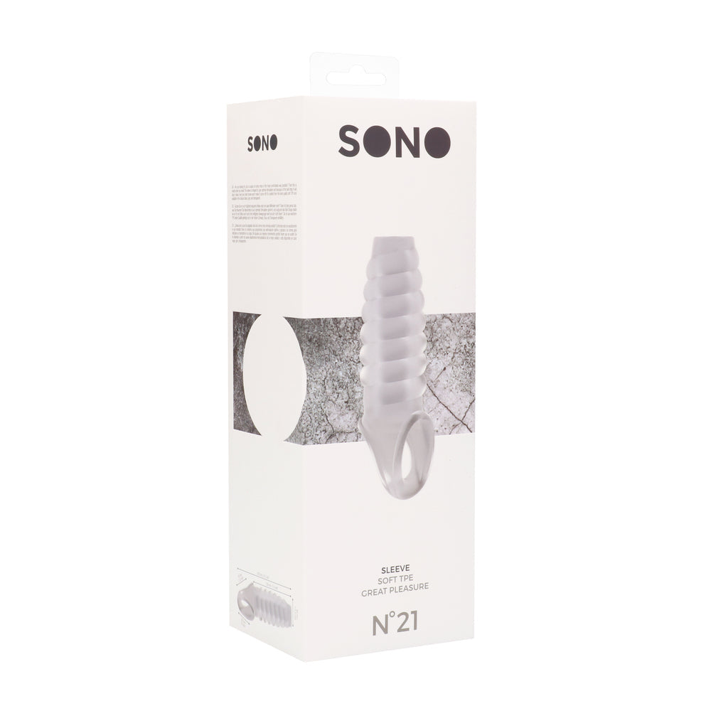 Sono No.21 Dong Sleeve – Comfortable Stimulating Sleeve > Sex Toys For Men > Penis Sleeves - Tophatter Daily Deals