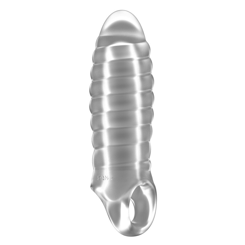 Sono No.36 Stretchy Thick Penis Extension Sleeve – Transparent Penis Extension > Sex Toys For Men > Penis Sleeves - Tophatter Daily Deals