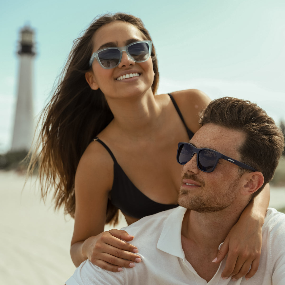 Biscayners Sonesta Light Blue Men's Sunglasses Sunglasses - Tophatter Daily Deals