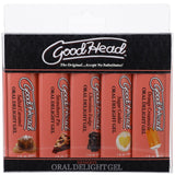 GoodHead Oral Delight Gel Desserts 5 Pack – Edible Foreplay Gel Enhancer > Lube > Oral Gels & Sprays - Tophatter Daily Deals