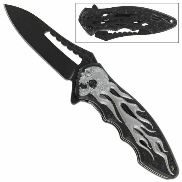 Devils Alliance Spring Assist Knife Knives - Tophatter Daily Deals