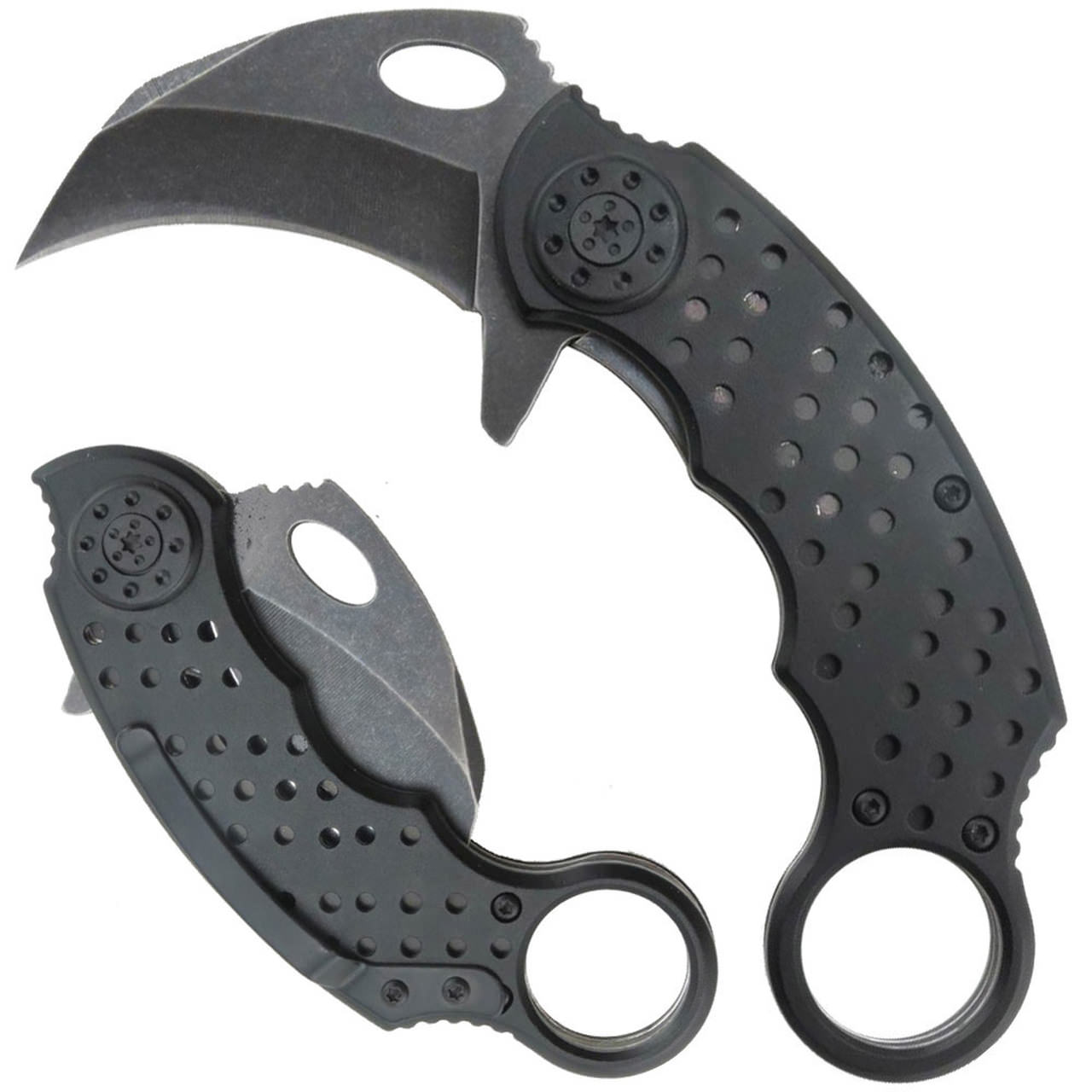2.5" Blade Tactical EDC Spring-Assist Karambit Folding Knife - TOPHATTER'S ARMORY DEALS Collectible Weapons - Tophatter Daily Deals