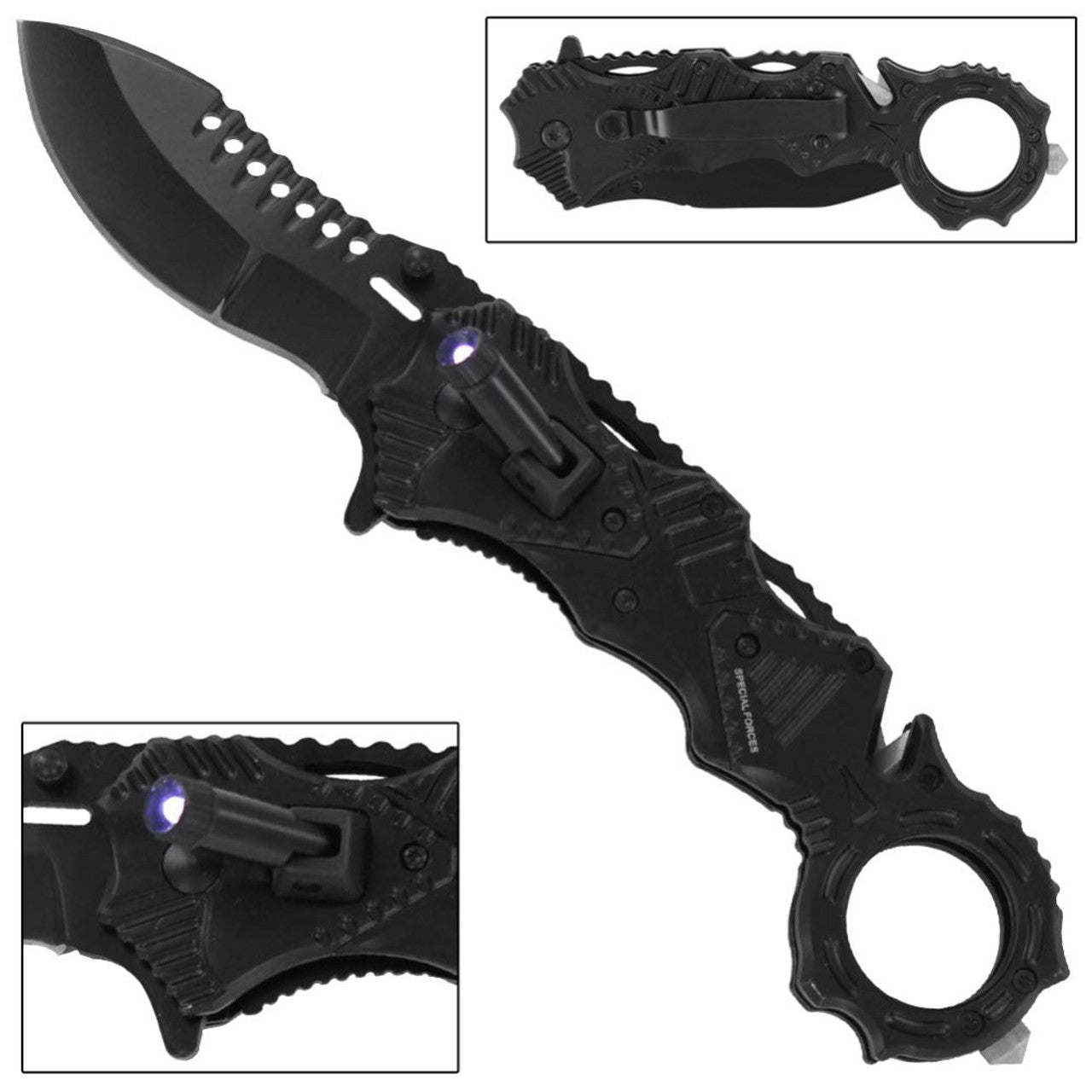 Counter Insurgency Tactical Emergency Knife - Tophatter Daily Deals