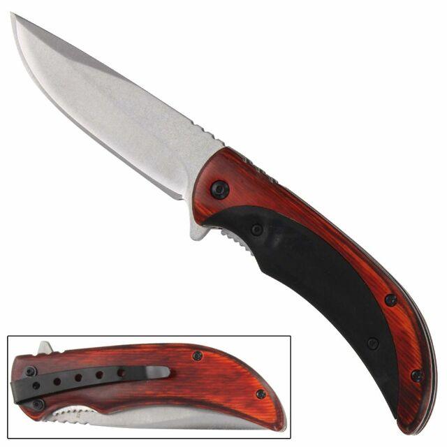 Glen Woods Spring Assisted Pocket Knife Knives - Tophatter Daily Deals